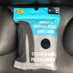 NWT - Ladies Bass Pro Shops Thermal Fleece Long-Sleeve Crew-Neck Top